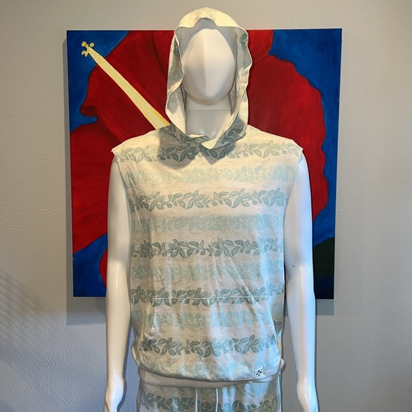 Sun+Stone Men’s 2 PC Terry Lounge Set (New) 561 - Picture 8 of 10